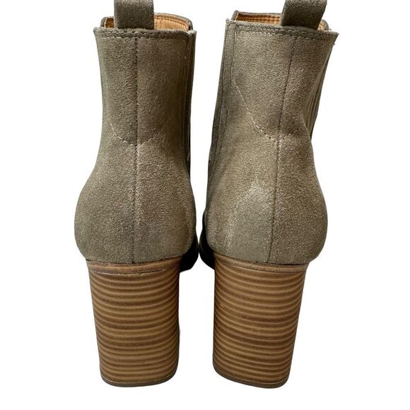Nine West Orleeh Women's Block Heel Ankle Boots Tan Taupe Size 8.5 - Picture 13 of 15